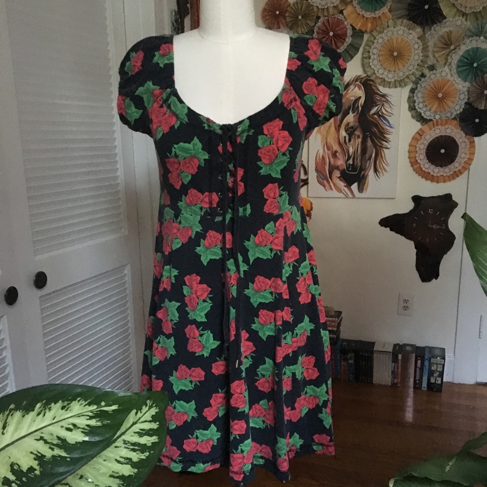 Betsey Johnson summer rose dress